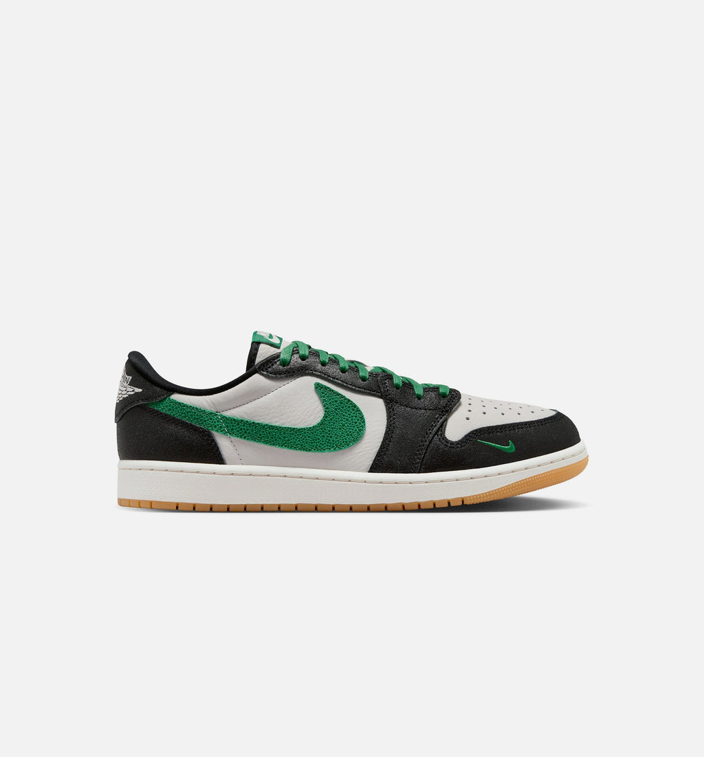 Air Jordan 1 Retro Low OG Pine Green Men's Shoes - Phantom/Green/Black