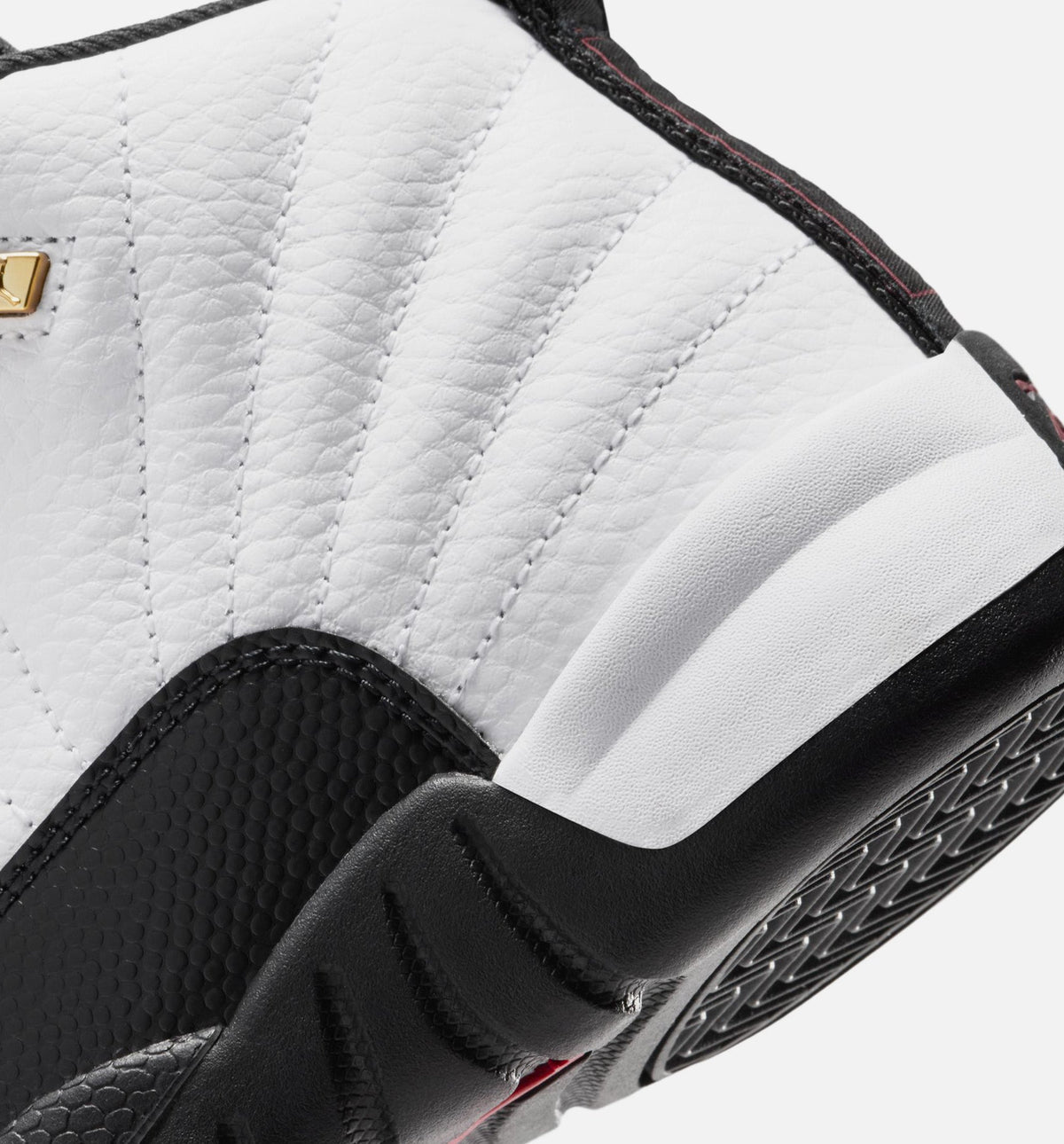 Air Jordan 12 Retro Taxi Preschool Shoes - White/Black/Yellow