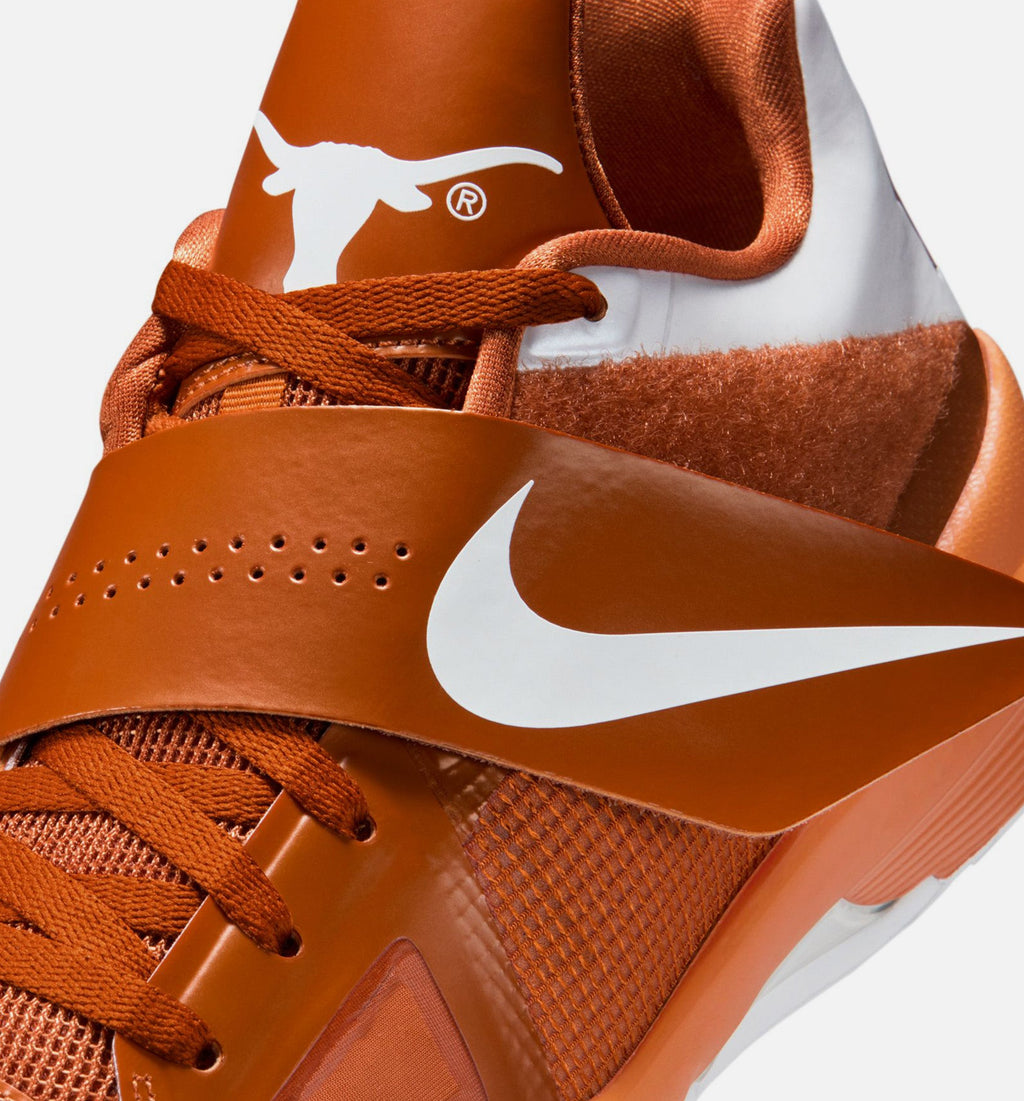 Nike Zoom KD 4 Texas Longhorns Men's Shoes - Orange/White