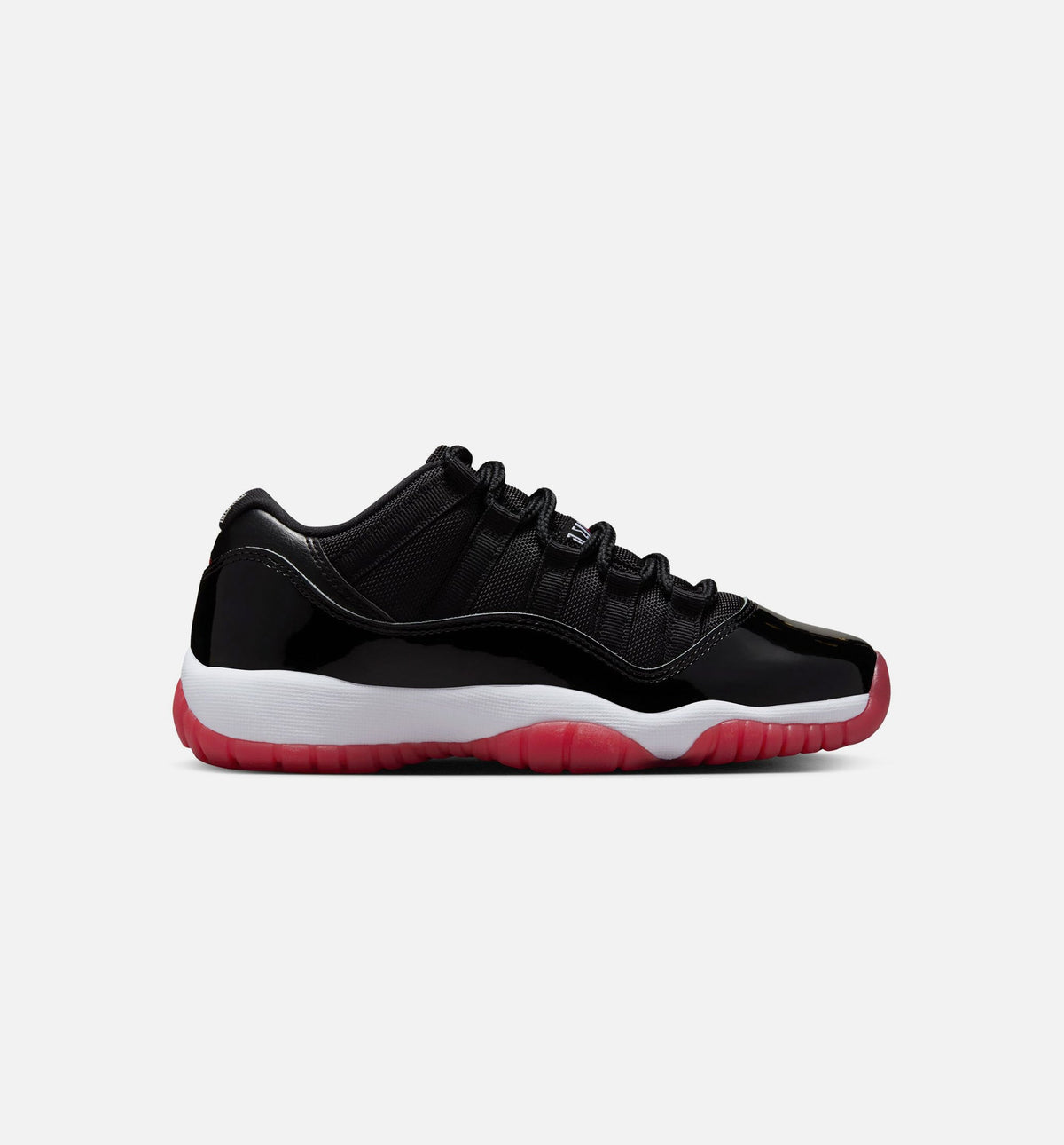 Air Jordan 11 Retro Bred Kids' Shoes - Black/Red/White
