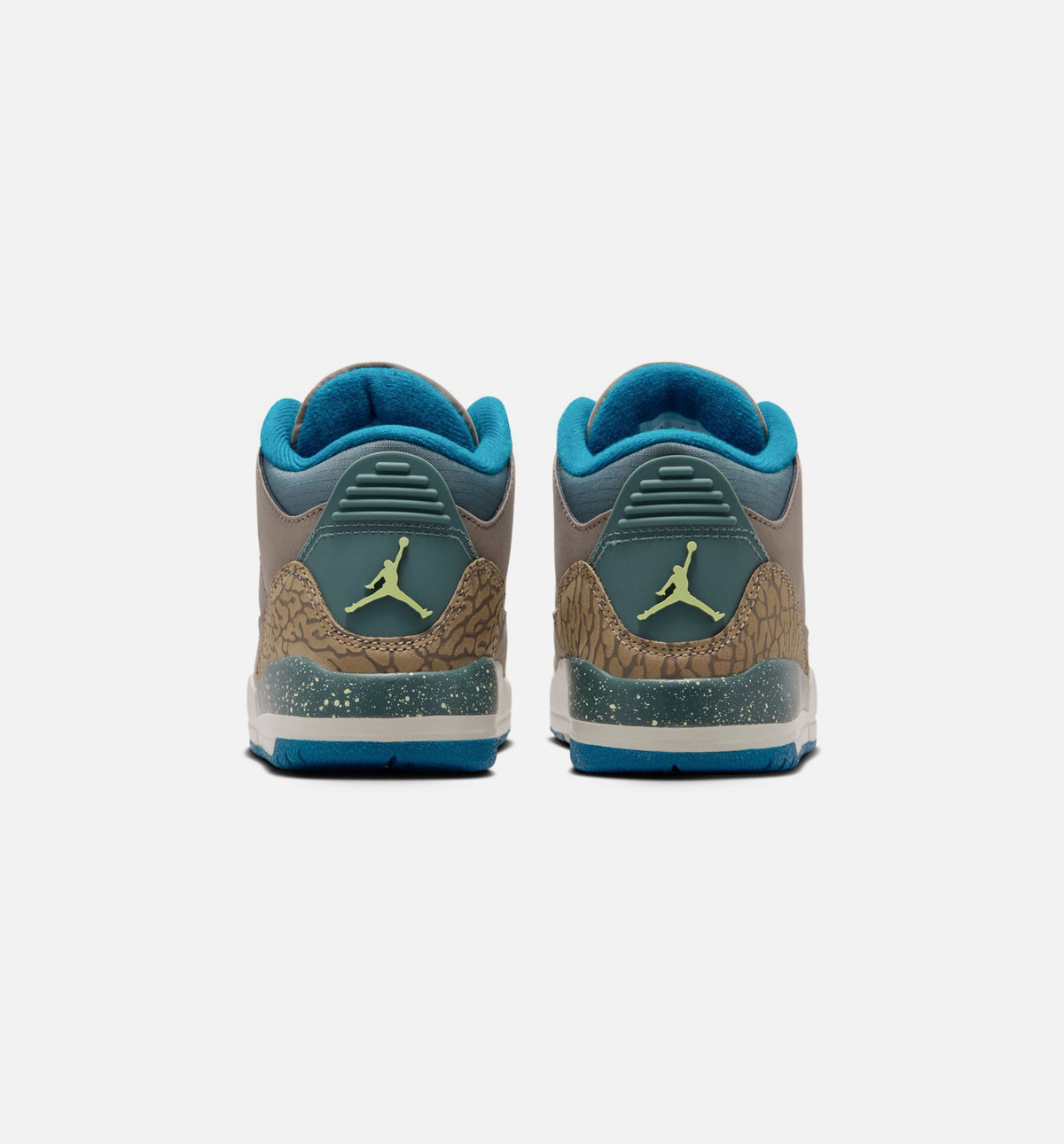 Air Jordan 3 Retro Olive Grey Preschool Shoes - Olive/Green/Khaki