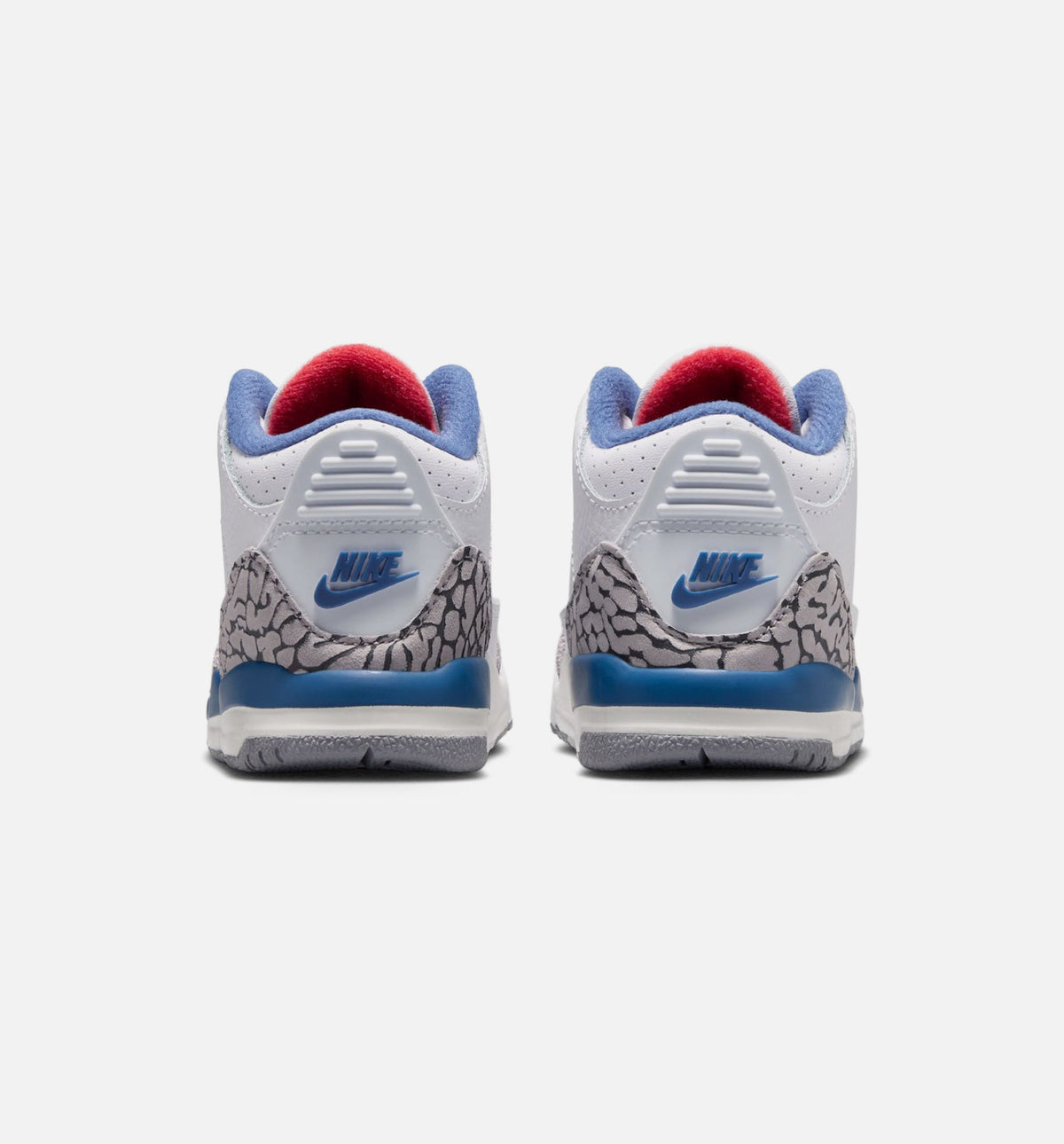 Air Jordan 3 Retro OG True Blue Baby & Toddler Shoes - White/Blue/Red