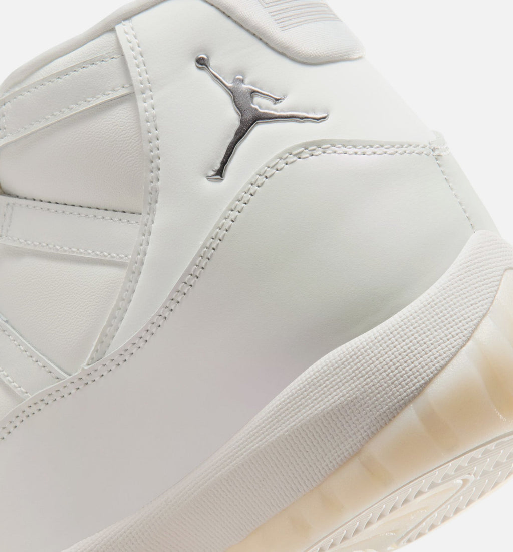 Air Jordan 11 Retro Pearl Women's Shoes - Sail/Grey/Silver