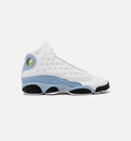 Air Jordan 13 Retro Blue Grey Kids' Shoes - White/Blue Grey/Yellow