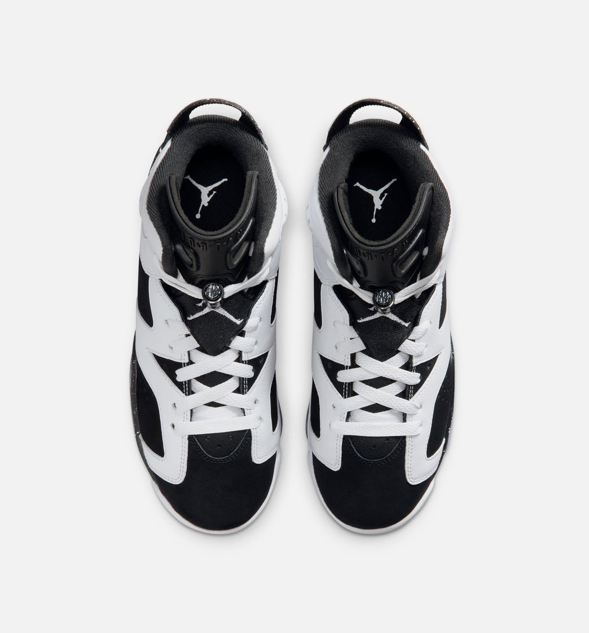 Air Jordan 6 Retro Black and White Kids' Shoes - Black/White