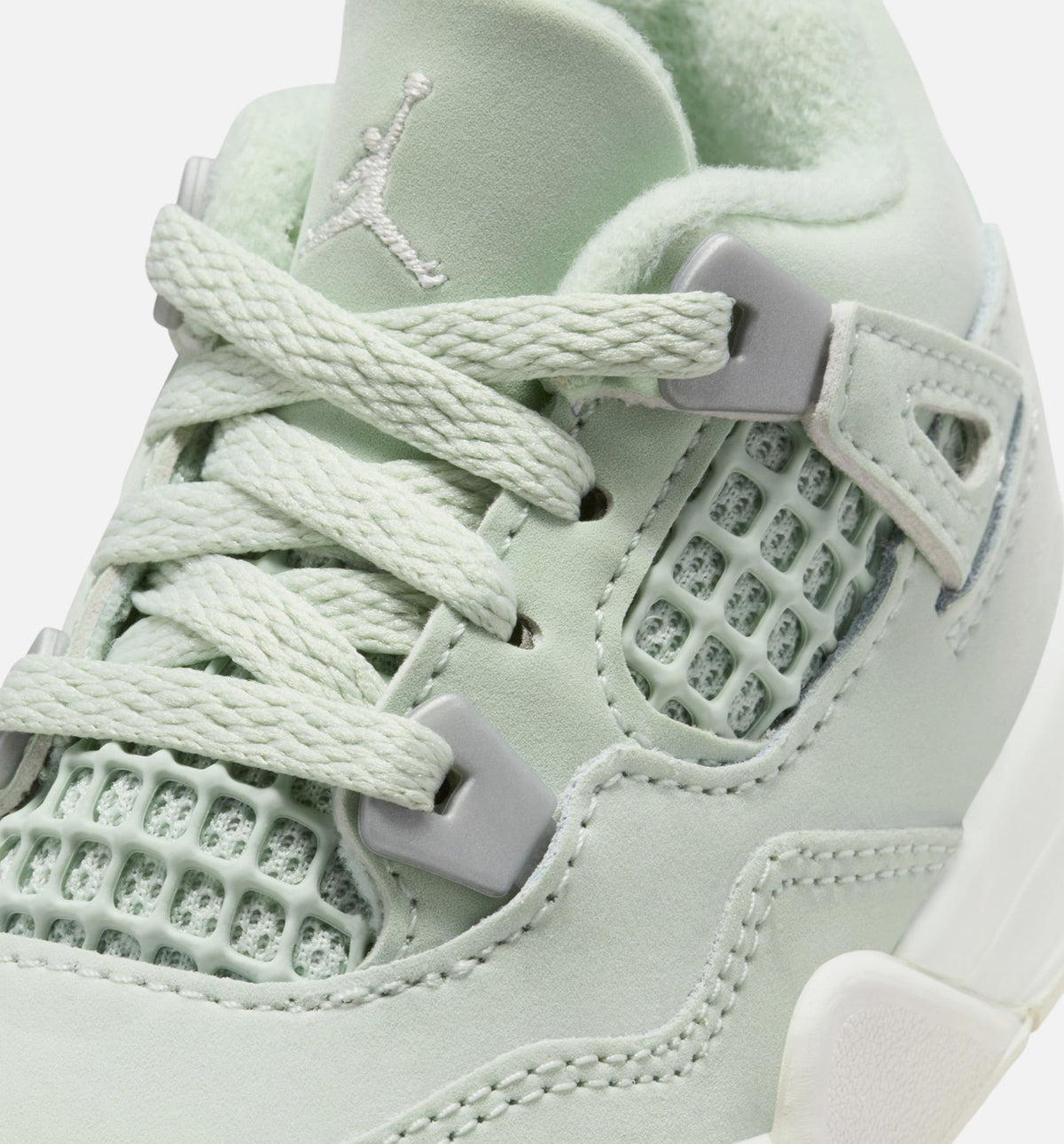 Air Jordan 4 Retro Abundance Baby & Toddler Shoes - Mint Green/Cream