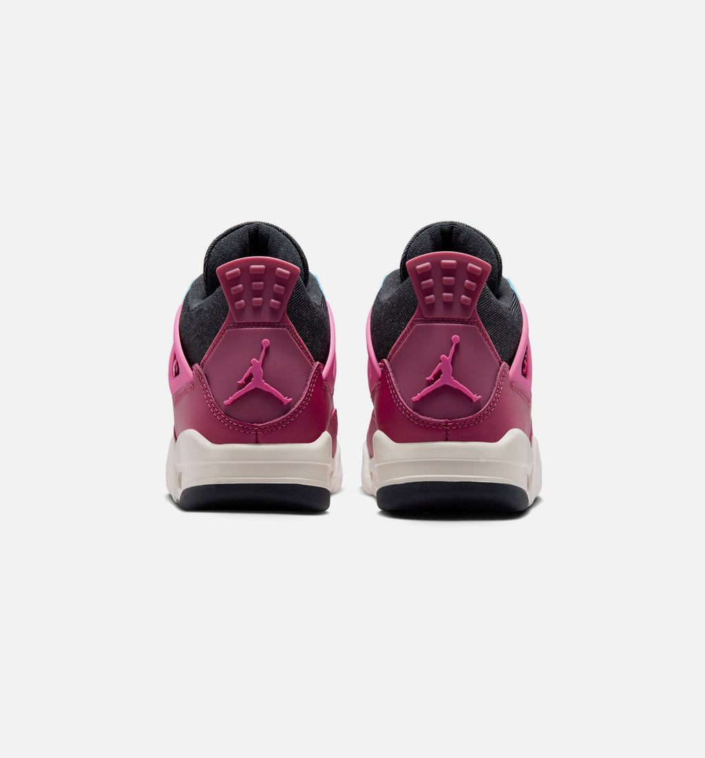 Air Jordan 4 Retro She's A Star Kids' Shoes - Berry/Pink