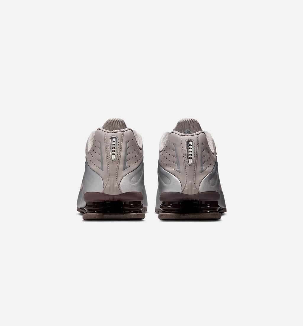 Nike Shox R4 Men's Shoes - Stone/Grey/Brown