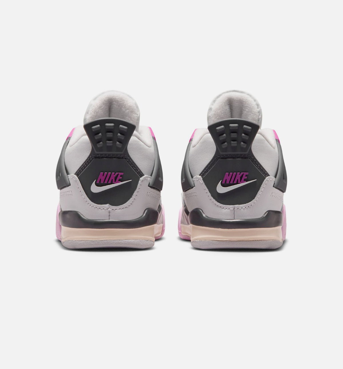 Air Jordan 4 Retro Comic Baby & Toddler Shoes - Off White/Pink/Grey