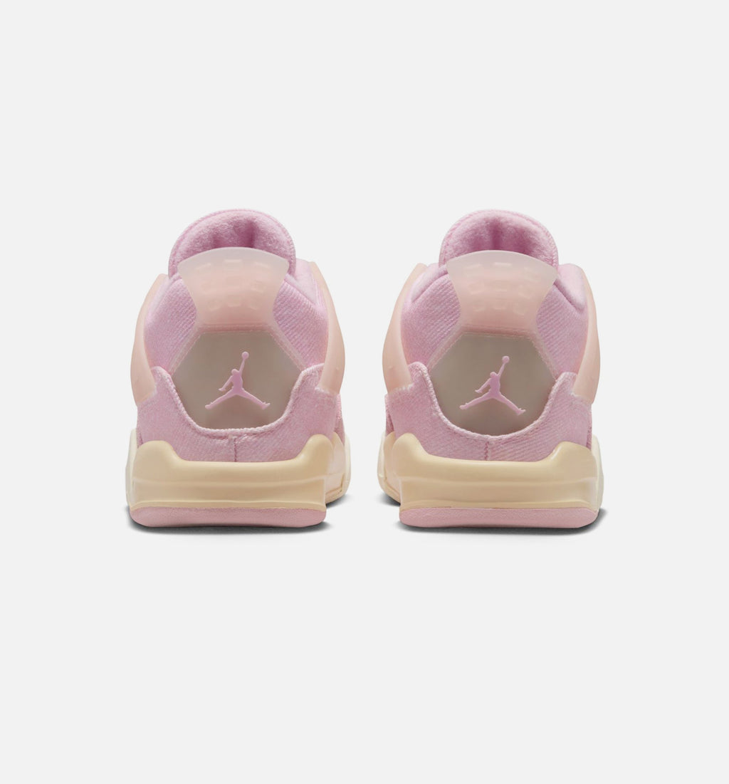 Air Jordan 4 Retro Pink Pearl Baby & Toddler Shoes - Pink/Cream
