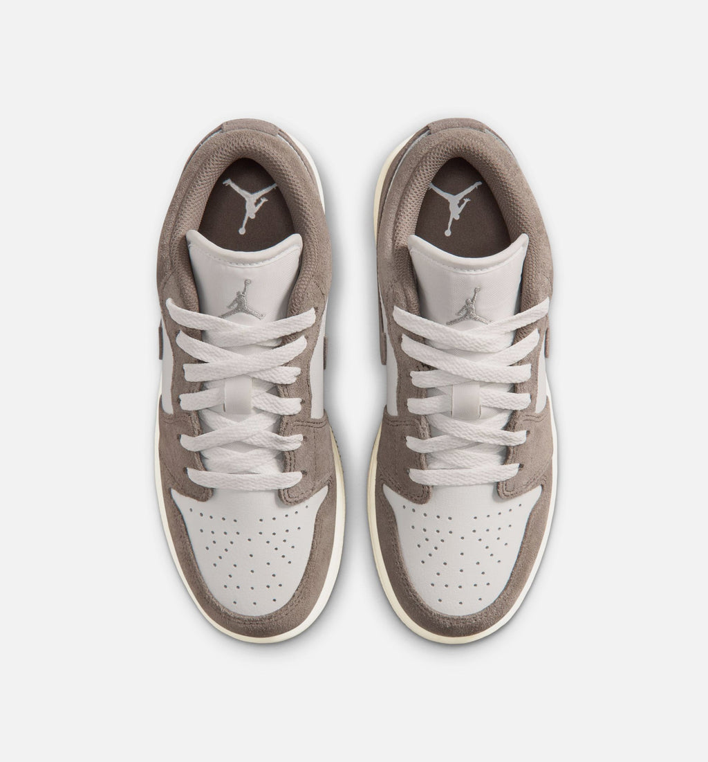 Air Jordan 1 Low Olive Grey Kids' Shoes - Olive/Enigma Stone/Summit White