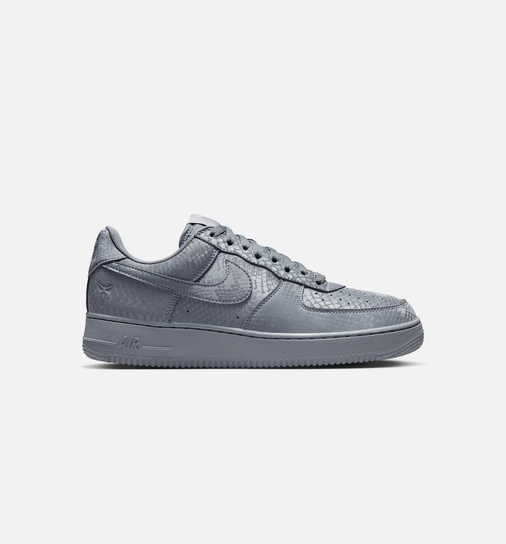 Nike Kobe Air Force 1 Low Cool Grey Men's Shoes - Grey