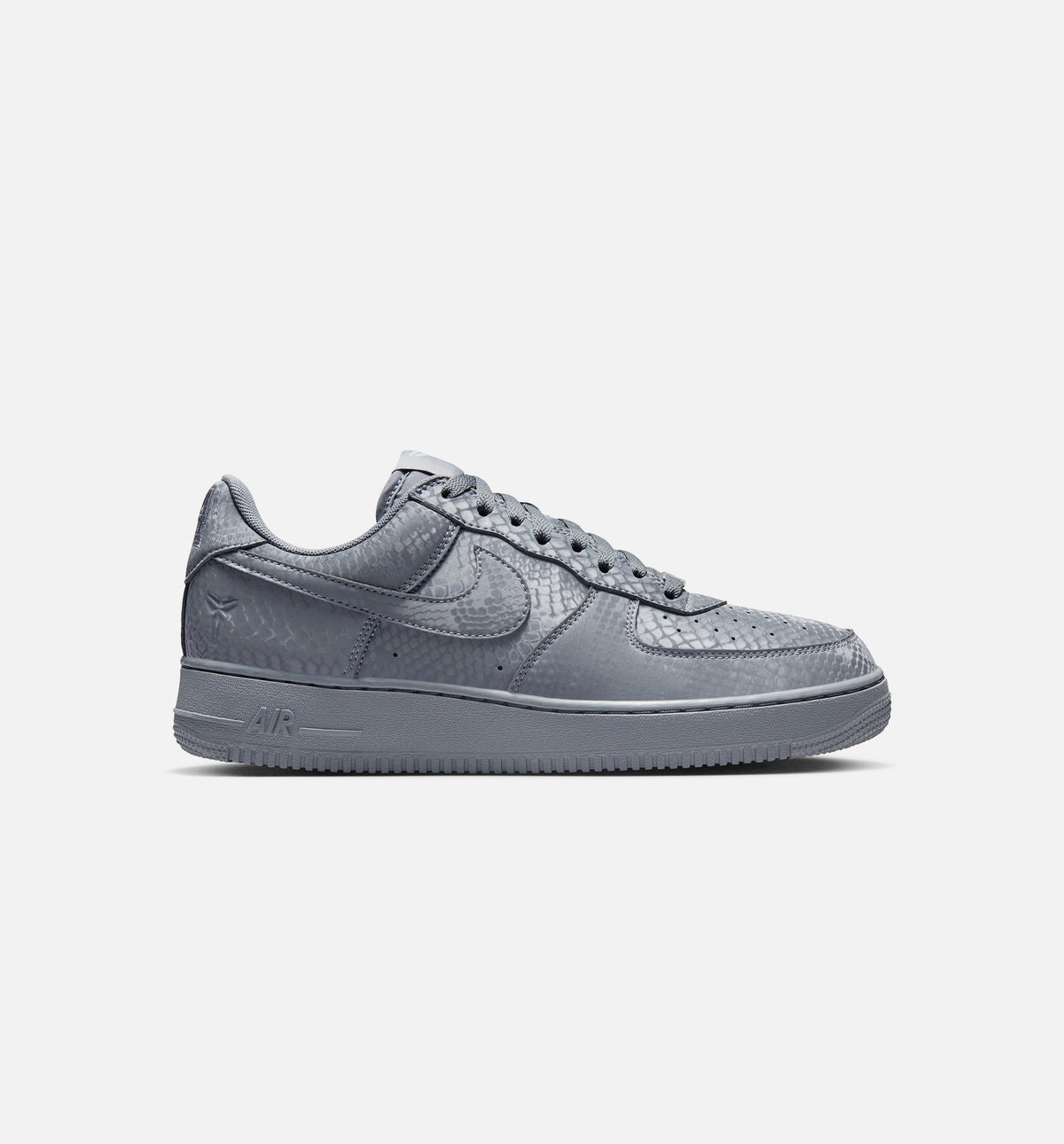Nike Kobe Air Force 1 Low Cool Grey Men's Shoes - Grey