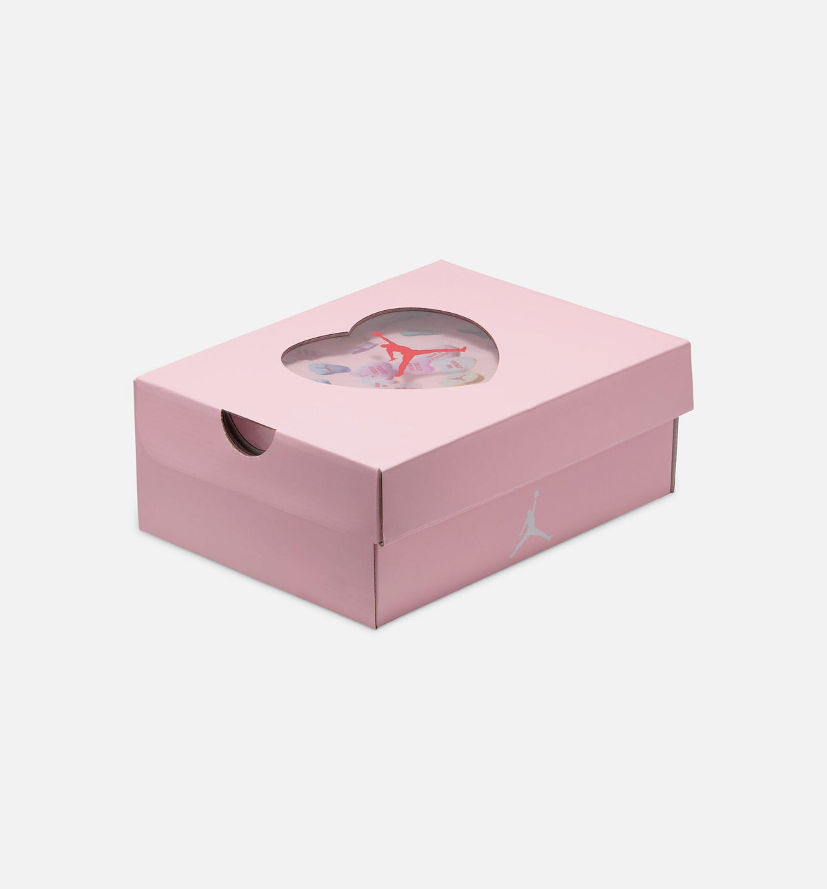 Air Jordan 4 Retro Medium Soft Pink Preschool Shoes - White/Pink/Blue