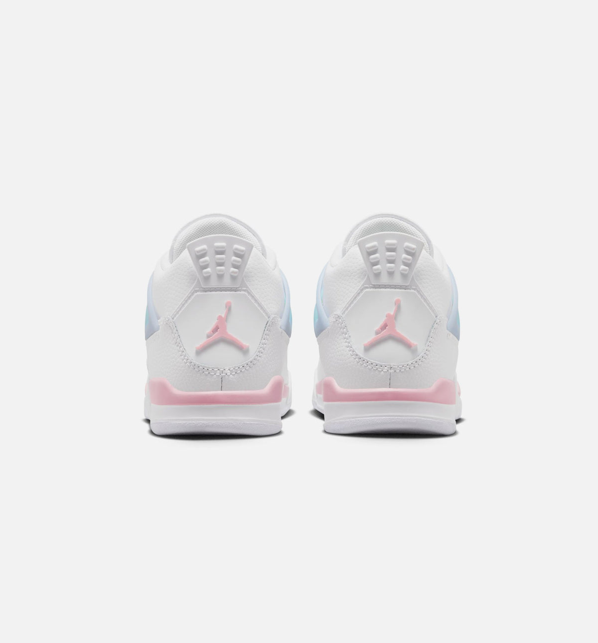 Air Jordan 4 Retro Medium Soft Pink Preschool Shoes - White/Pink/Blue