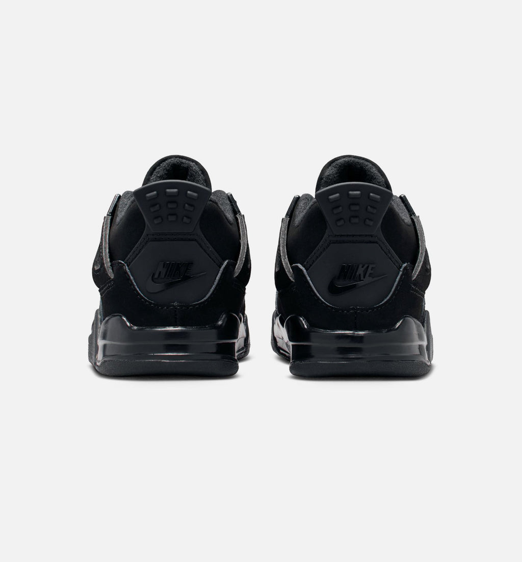 Air Jordan 4 Retro Black Cat Baby & Toddler Shoes - Black/Graphite