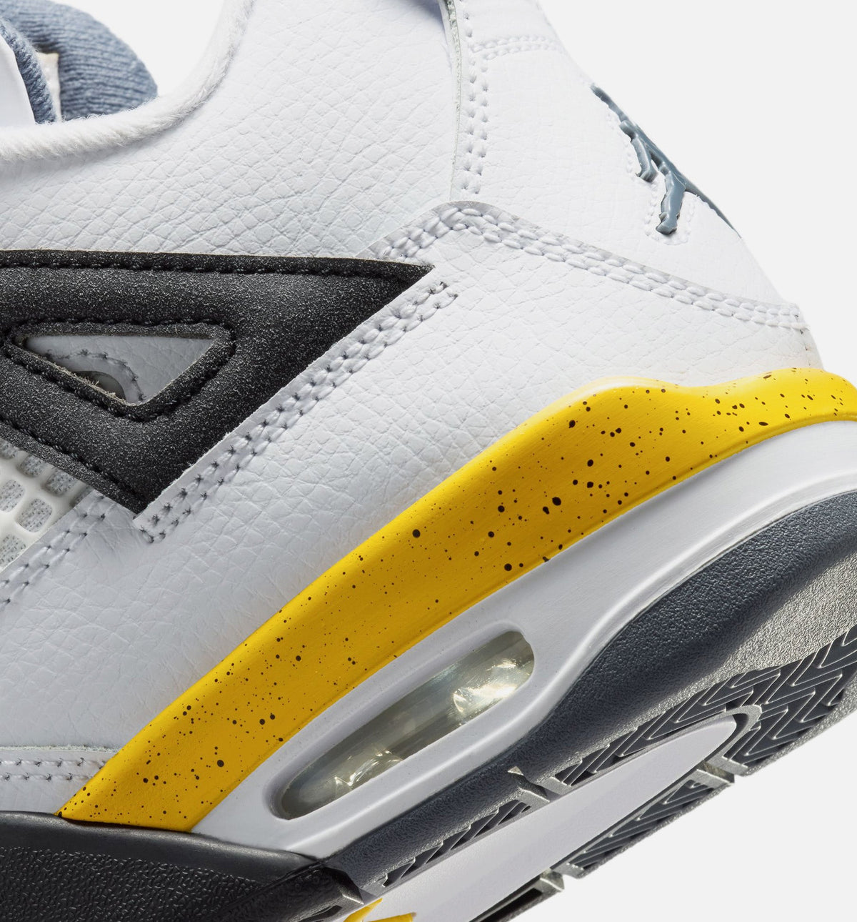 Air Jordan 4 Retro Rare Air Tour Yellow Kids' Shoes - White/Yellow/Grey