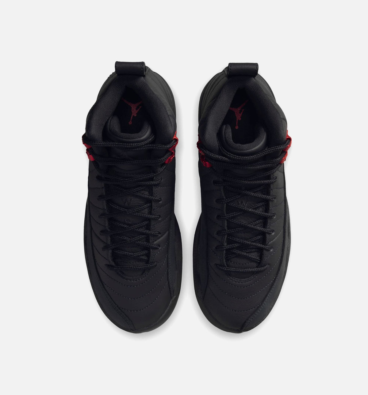 Air Jordan 12 Retro Bloodline Kids' Shoes - Black/Red