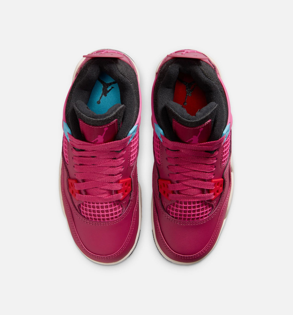 Air Jordan 4 Retro She's A Star Kids' Shoes - Berry/Pink