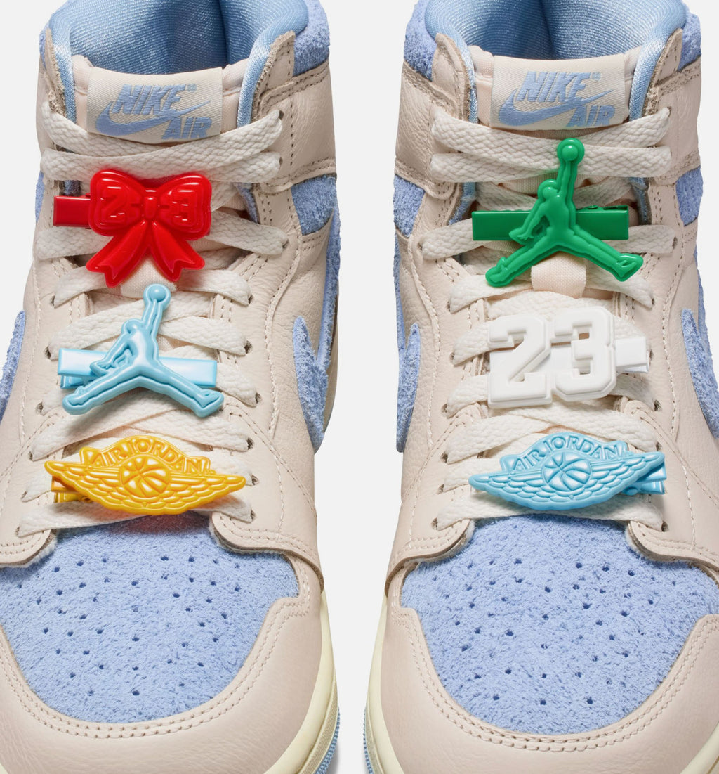 Air Jordan 1 Retro High OG Psychic Blue Women's Shoes - Ivory/Blue