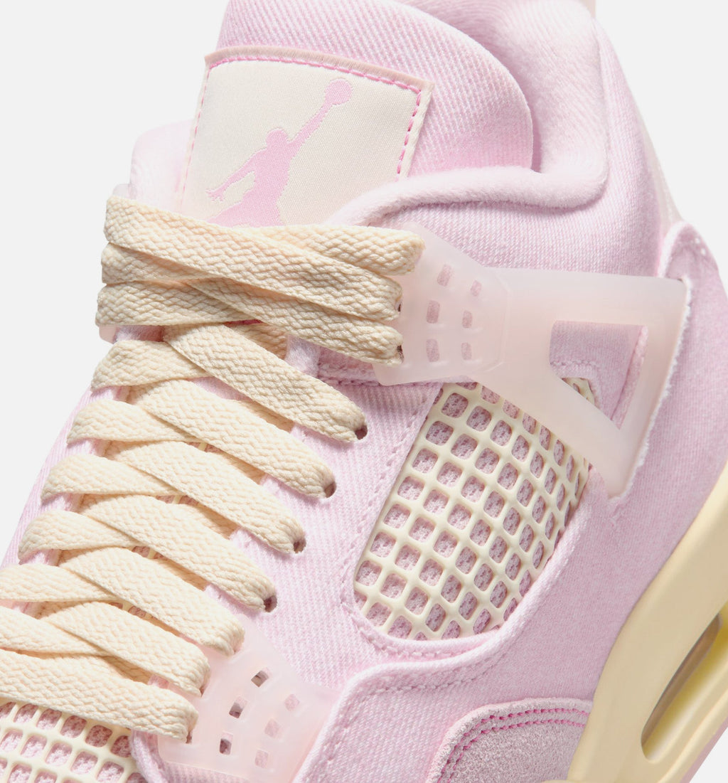 Air Jordan 4 Retro Pink Pearl Women's Shoes - Pink/Cream