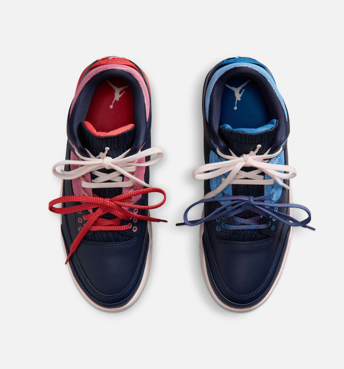 Air Jordan 3 Retro Sport Renaissance Women's Shoes - Navy/Cream/Red