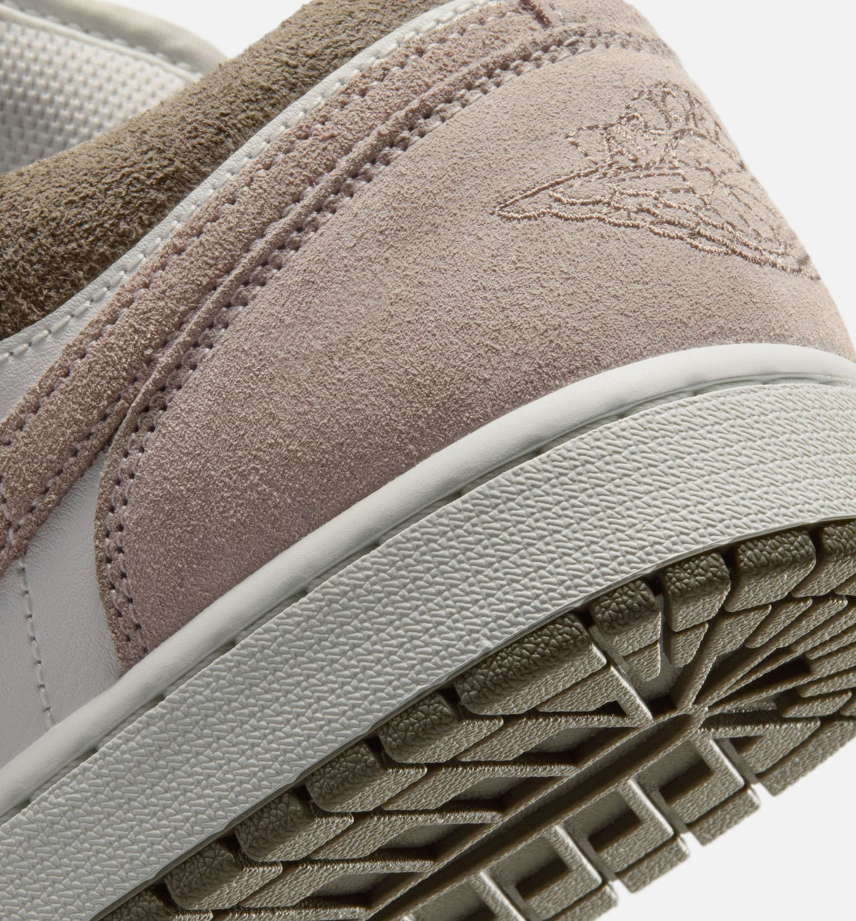 Air Jordan 1 Low Olive Grey Men's Shoes - Olive/Enigma Stone/Summit White