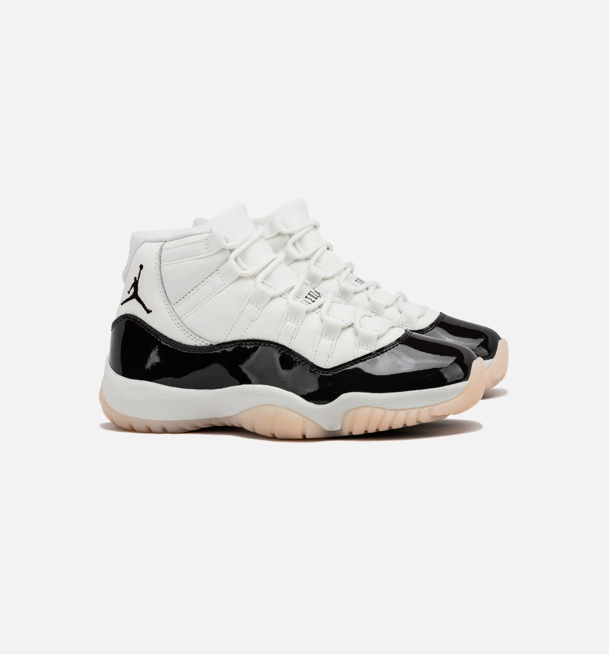Air Jordan 11 Retro Neapolitan Women's Shoes - Sail/Brown/Pink