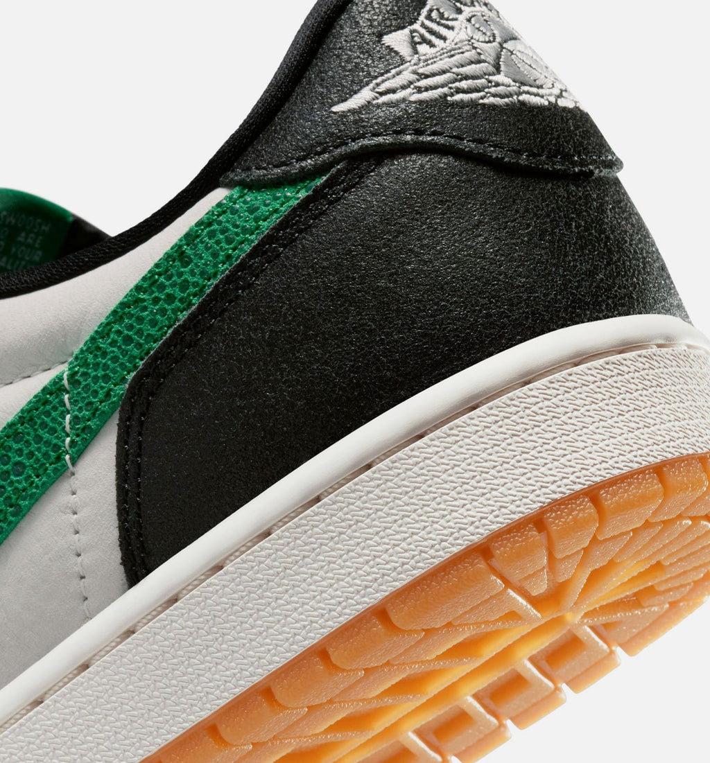 Air Jordan 1 Retro Low OG Pine Green Men's Shoes - Phantom/Green/Black