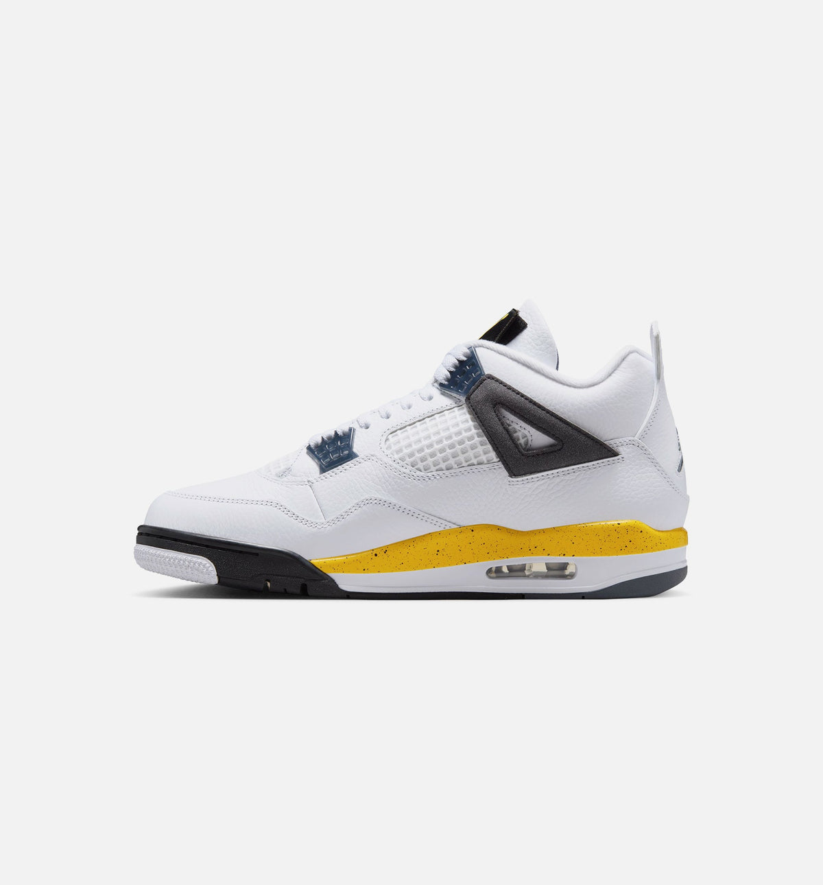 Air Jordan 4 Retro Rare Air Tour Yellow Men's Shoes - White/Yellow/Grey