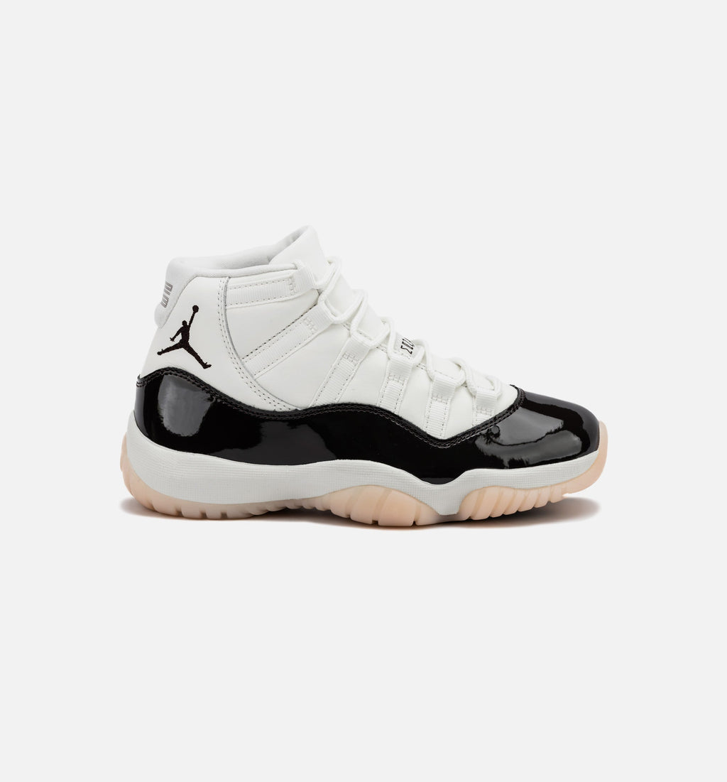 Air Jordan 11 Retro Neapolitan Women's Shoes - Sail/Brown/Pink