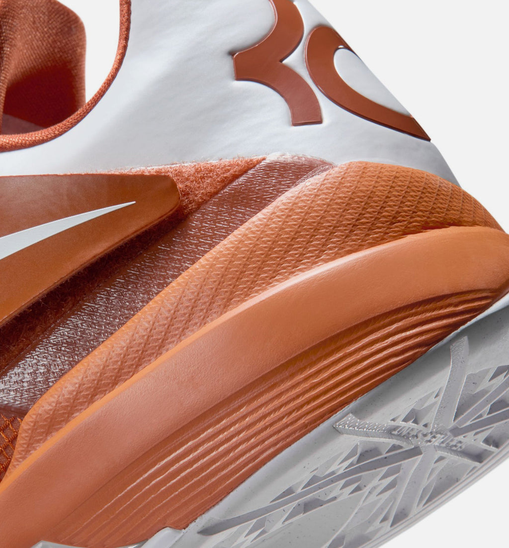 Nike Zoom KD 4 Texas Longhorns Men's Shoes - Orange/White