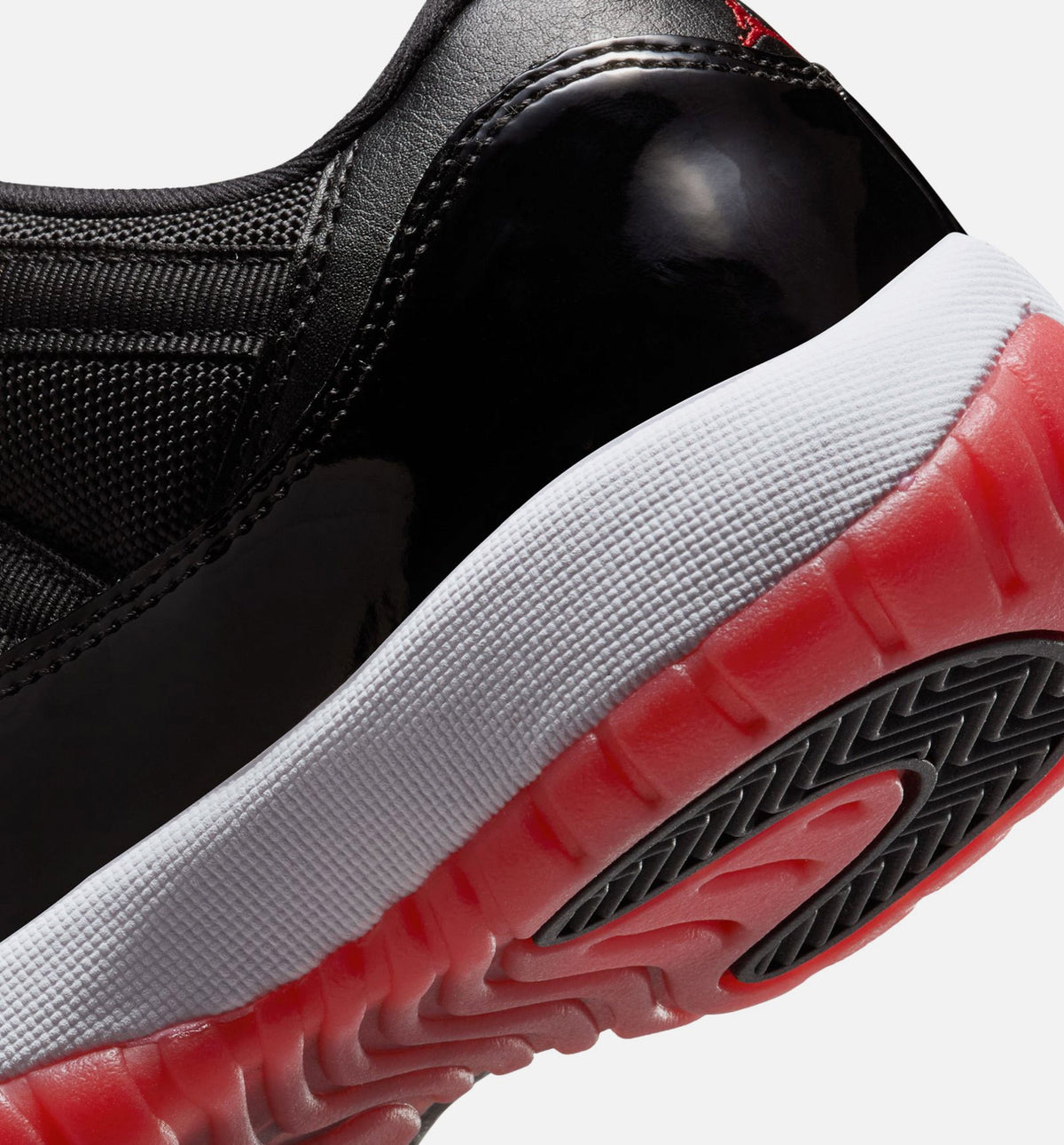 Air Jordan 11 Retro Bred Kids' Shoes - Black/Red/White