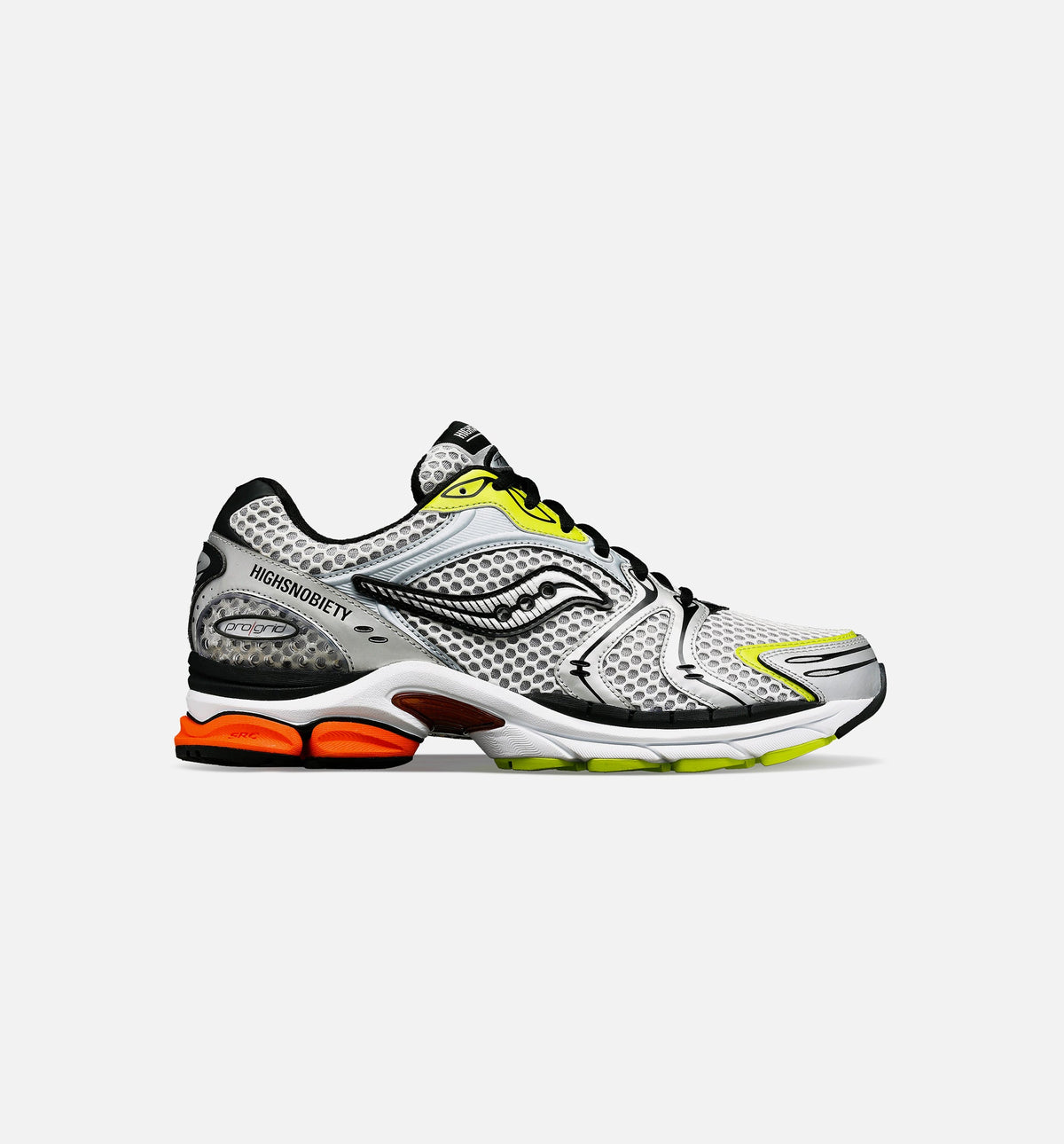 Saucony x Highsnobiety ProGrid Triumph 4 Men's Running Shoes - Silver