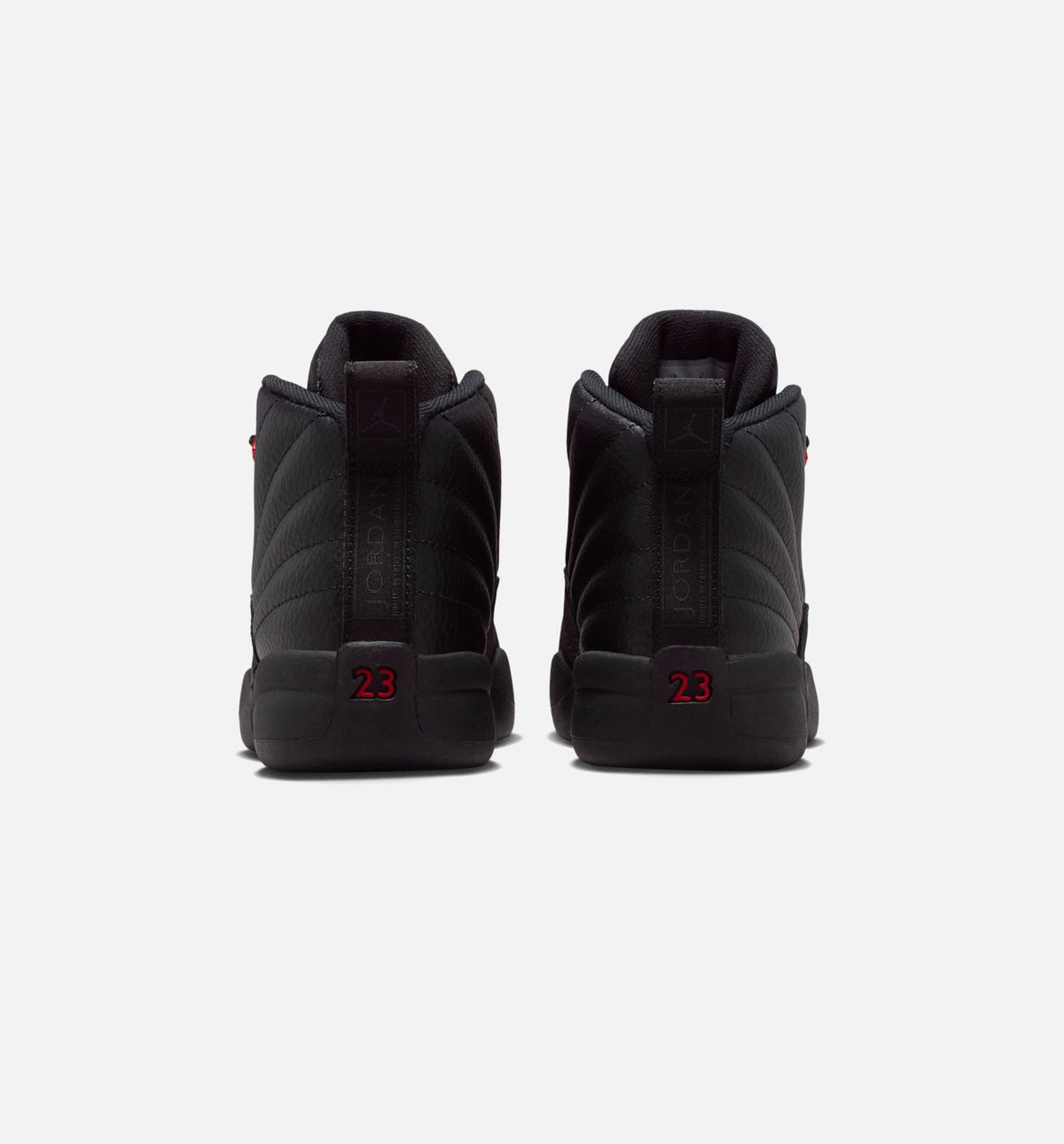 Air Jordan 12 Retro Bloodline Preschool Shoes - Black/Red