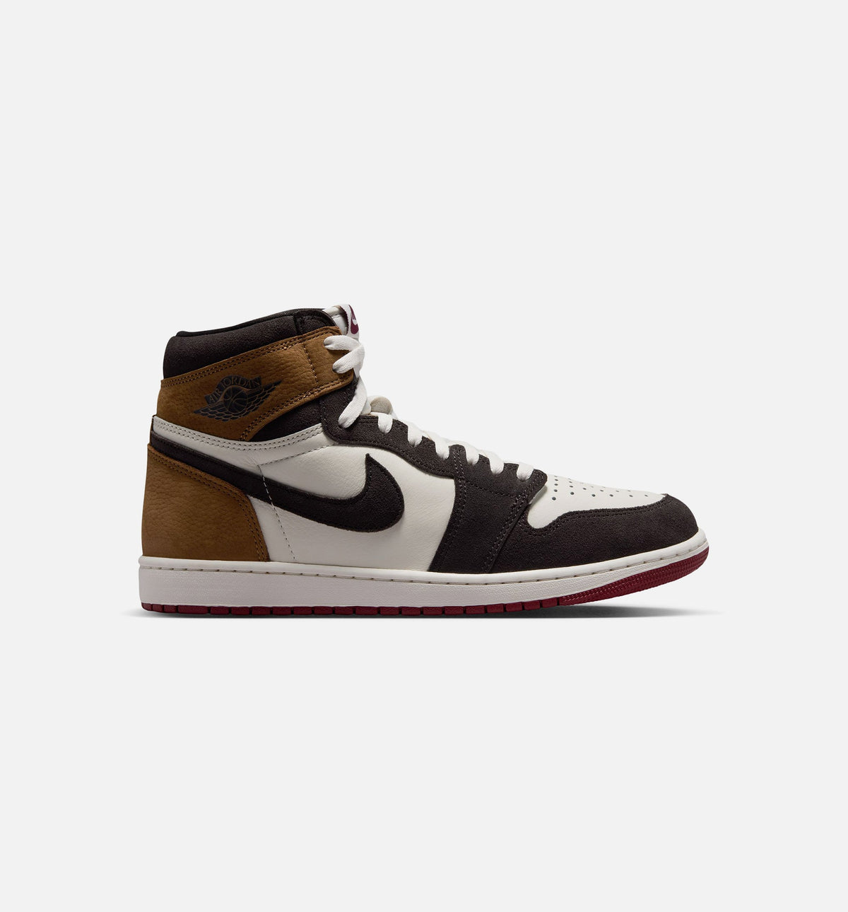 Air Jordan 1 Retro High OG Love Letter Men's Shoes - Brown/Red/Tan