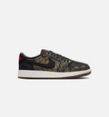 Air Jordan 1 Retro Low OG Laser Kids' Shoes - Black/Varsity Red/White