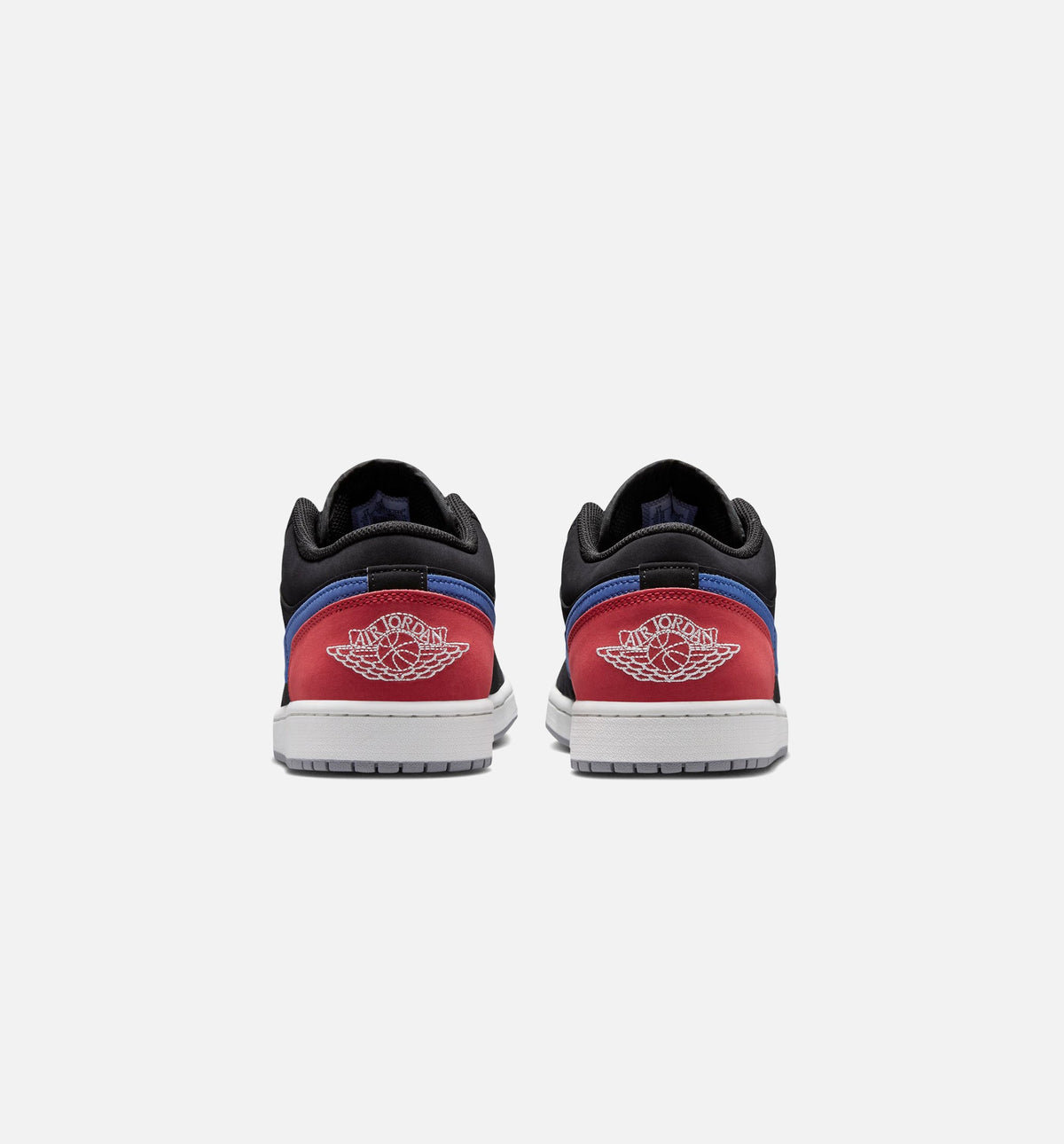 Air Jordan 1 Low Men's Shoes - Black/White/True Blue/Varsity Red