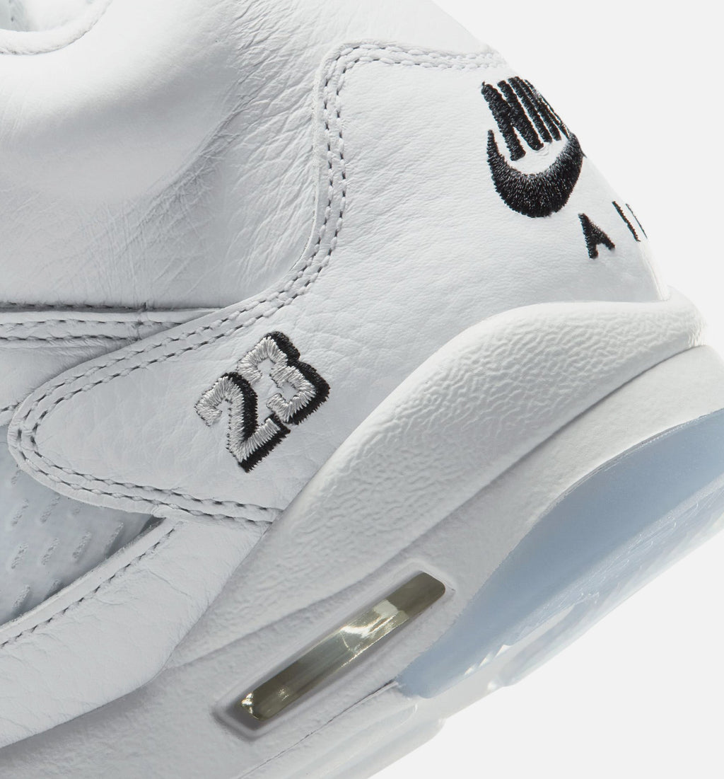 Air Jordan 5 Retro OG White Metallic Kids' Shoes - White/Silver