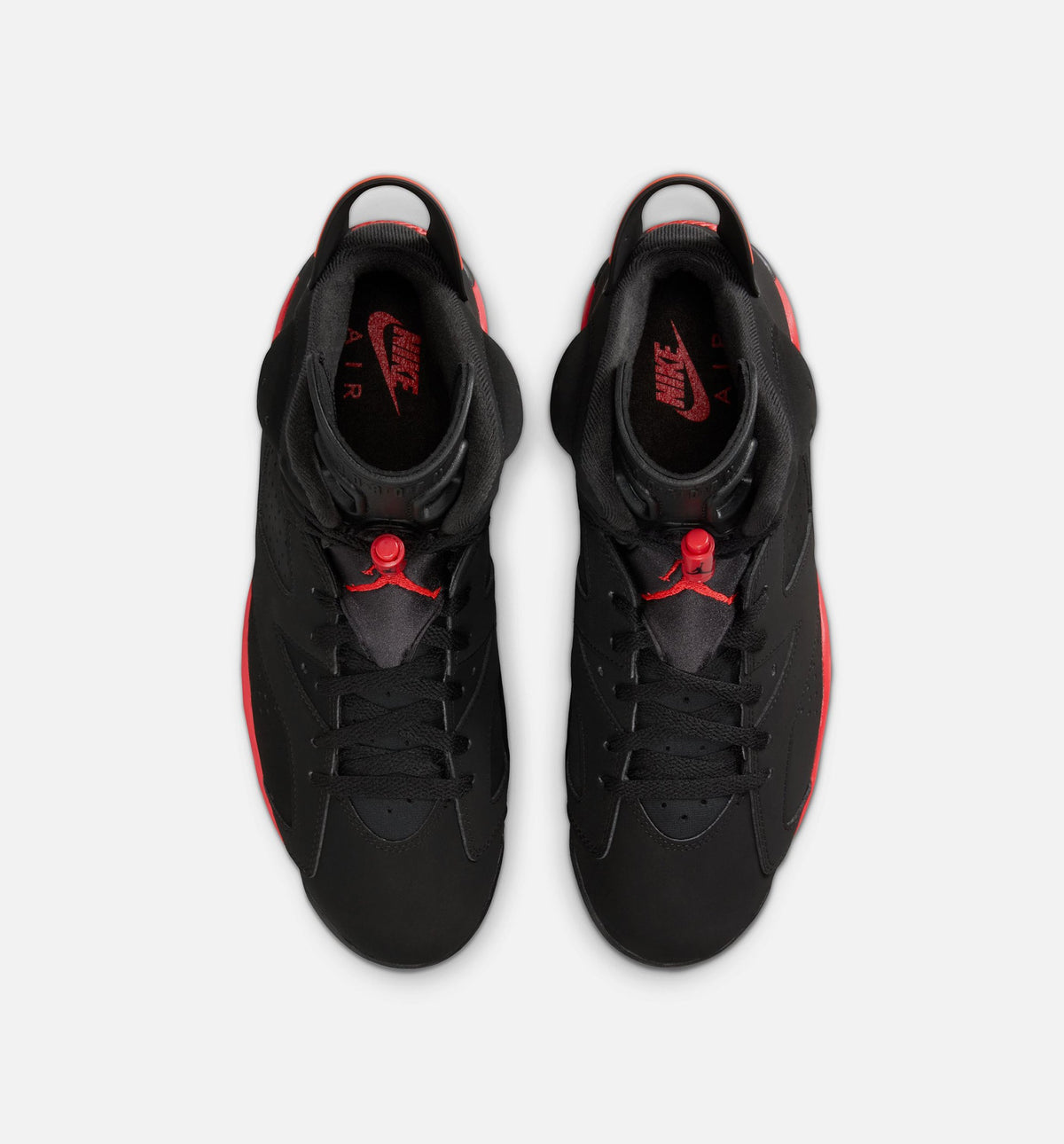 Air Jordan 6 Retro Infrared Salesman Men's Shoes - Black/Red