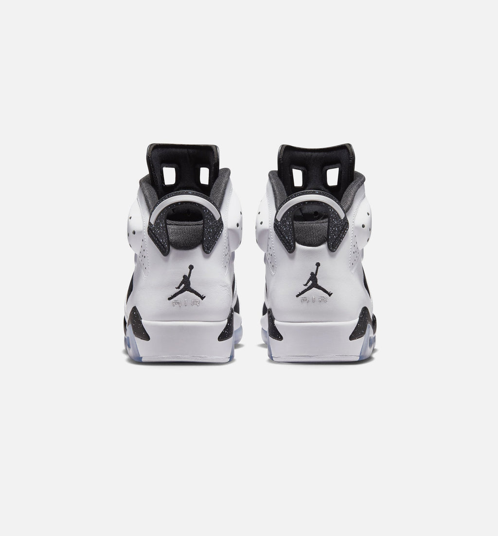 Air Jordan 6 Retro Black and White Men's Shoes - Black/White