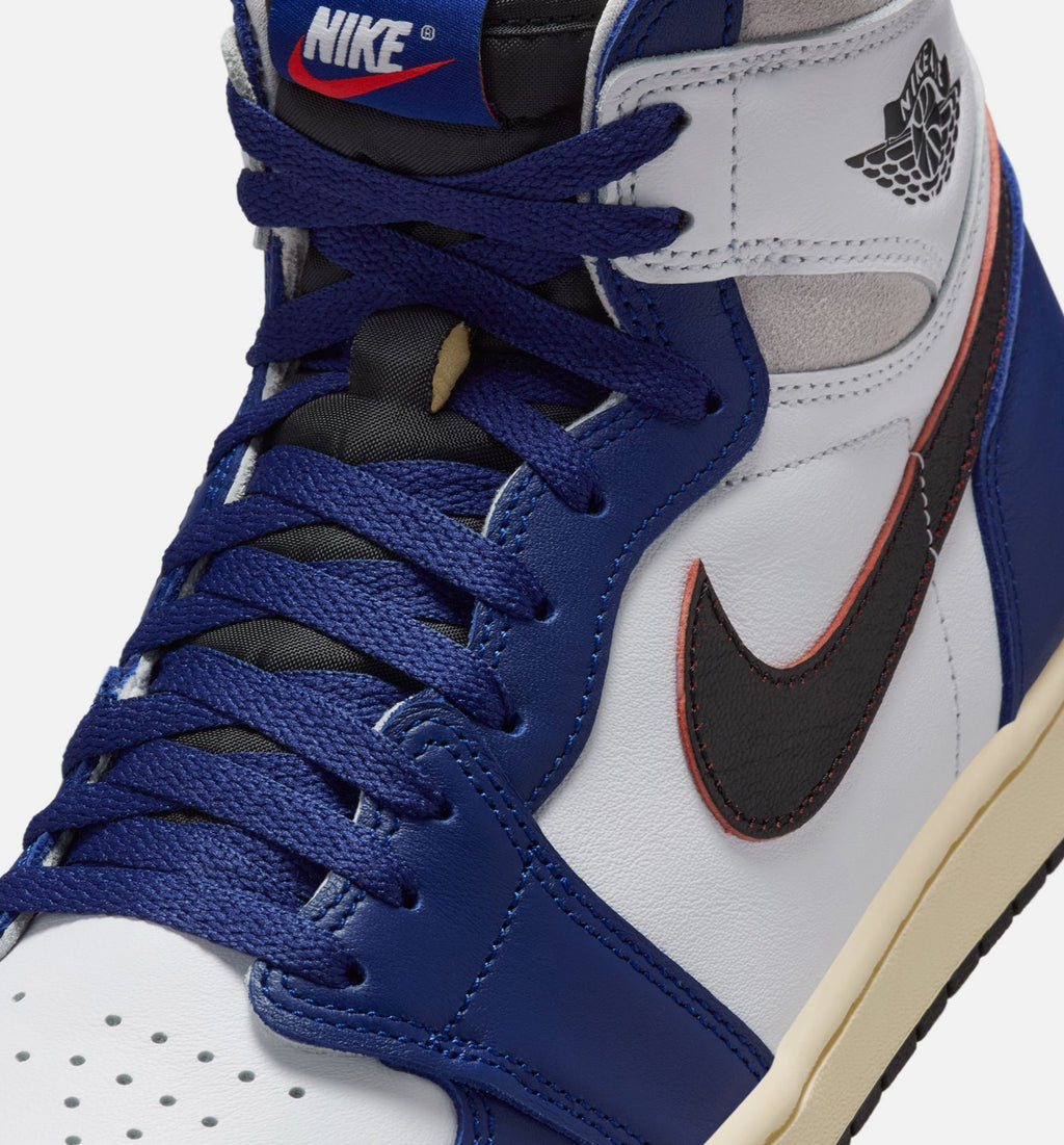 Air Jordan 1 Retro High OG Rare Air Royal Men's Shoes - White/Black/Blue
