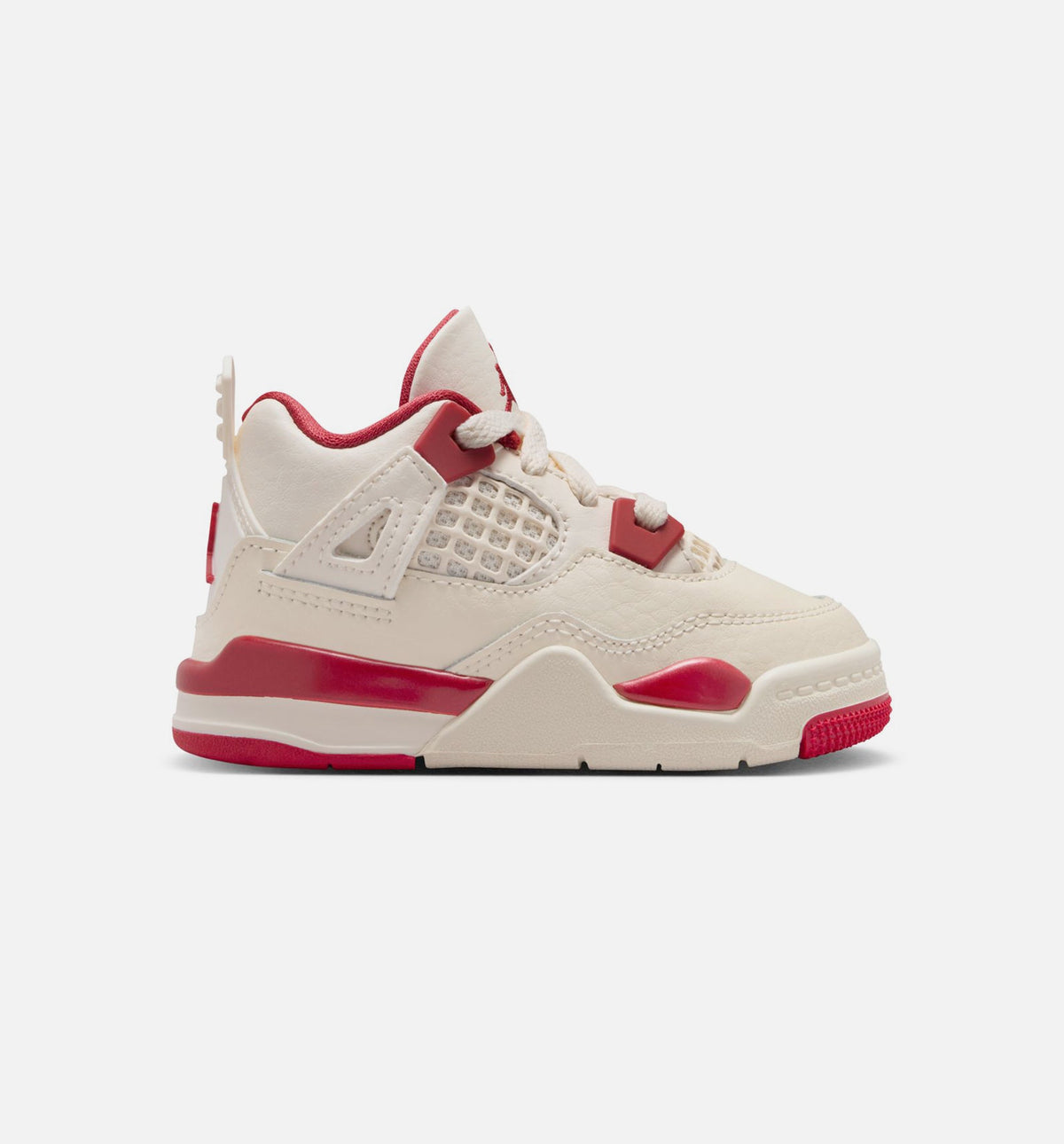 Air Jordan 4 Retro Valentine's Day Baby & Toddler Shoes - Ivory/Red
