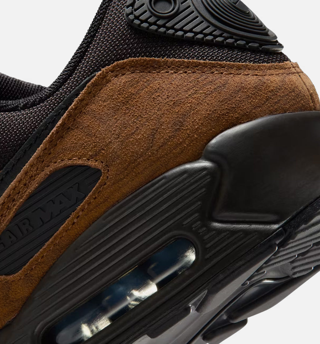 Nike Air Max 90 Premium Men's Shoes - Tan/Brown/Black