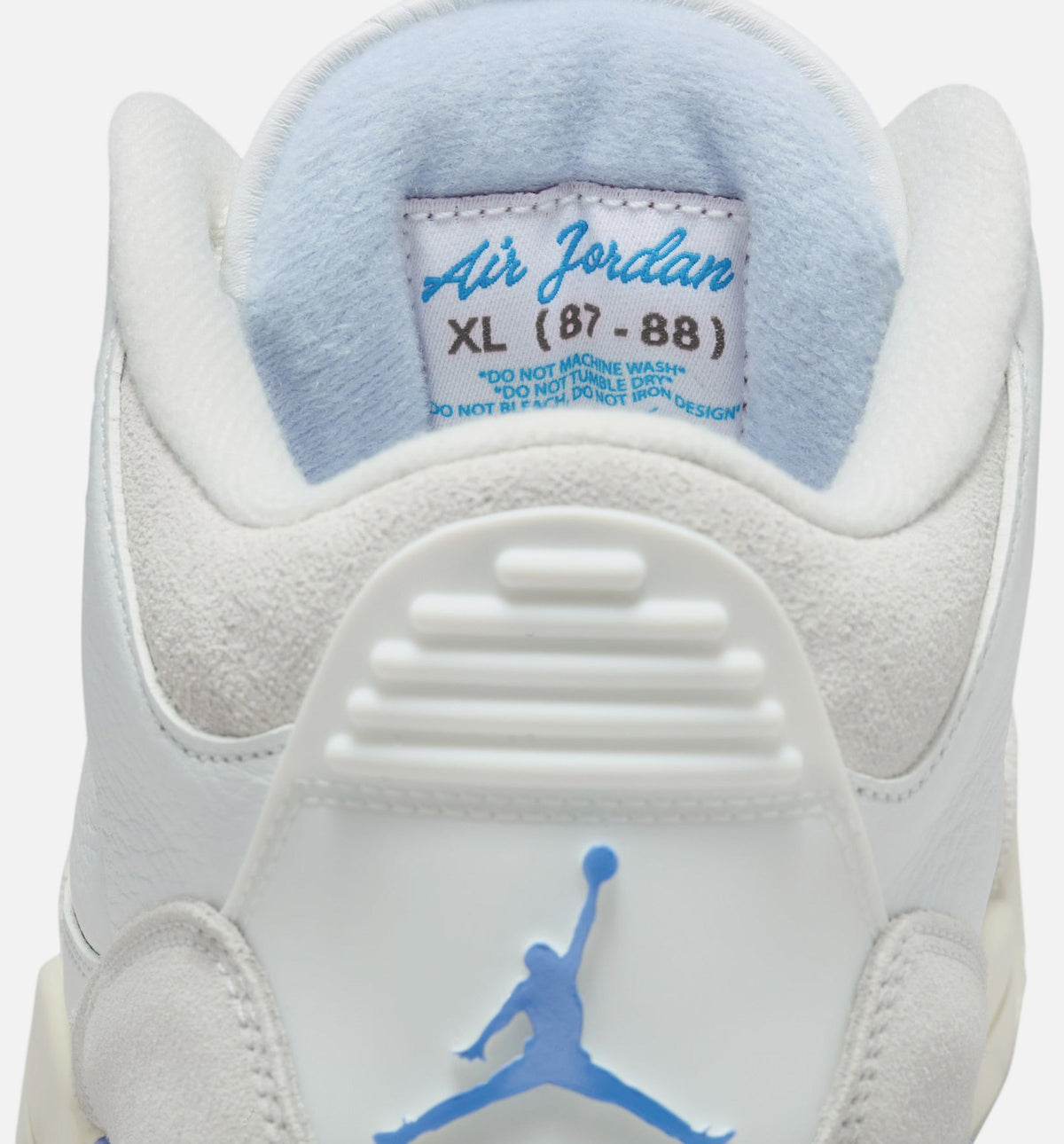 Air Jordan 3 Retro Lucky Shorts Men's Shoes - White/Light Blue