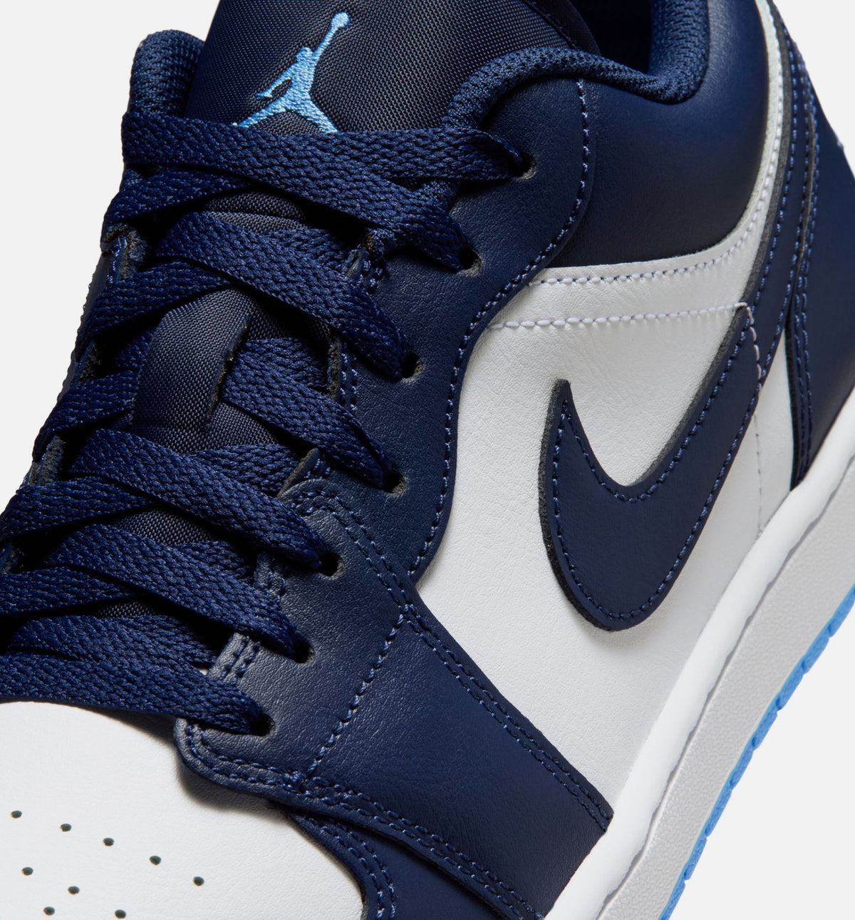 Air Jordan 1 Low Midnight Navy Men's Shoes - Navy/University Blue/White