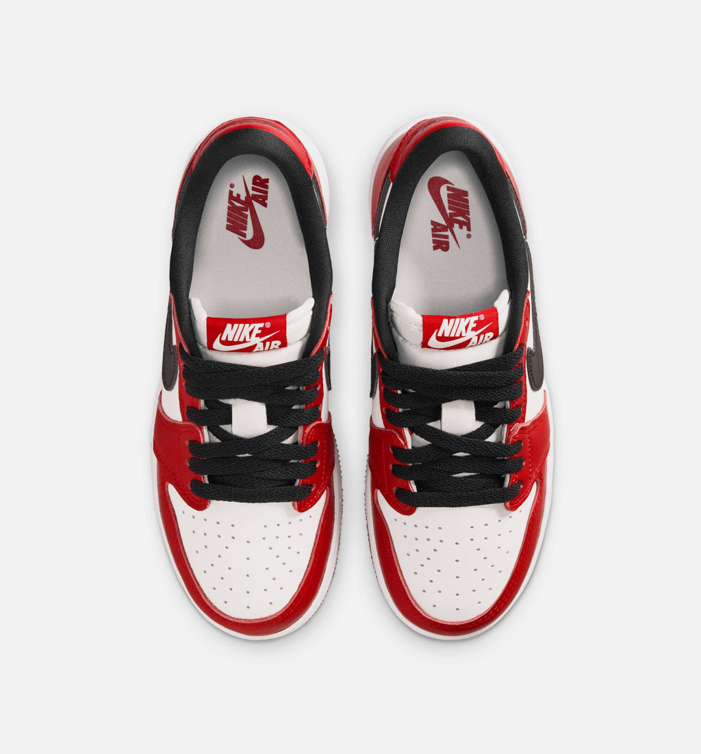 Air Jordan 1 Retro Low OG Chicago Kids' Shoes - Red/Black/White