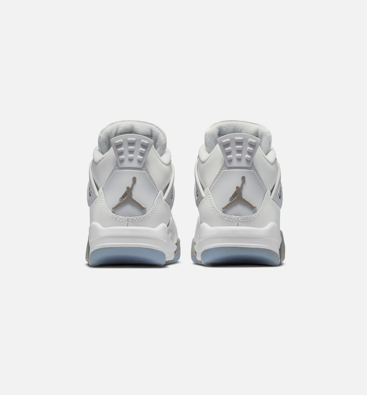 Air Jordan 4 Retro Blue Chill Kids' Shoes - Grey/Ice Blue