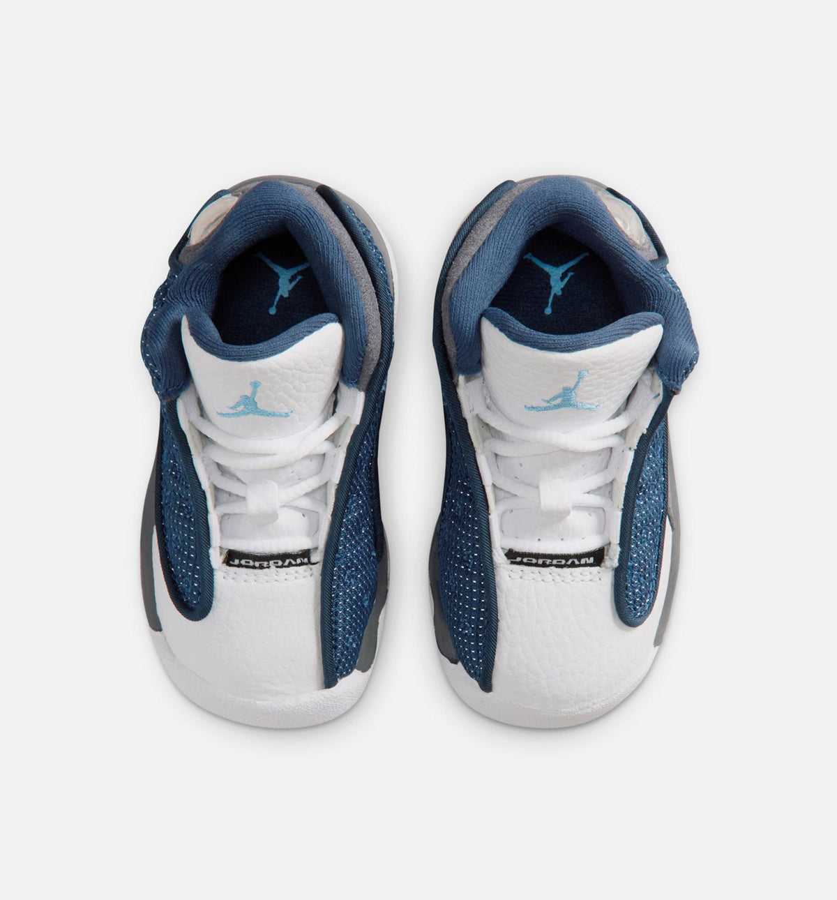 Air Jordan 13 Retro Navy and Flint Grey Baby & Toddler Shoes - Navy/Grey