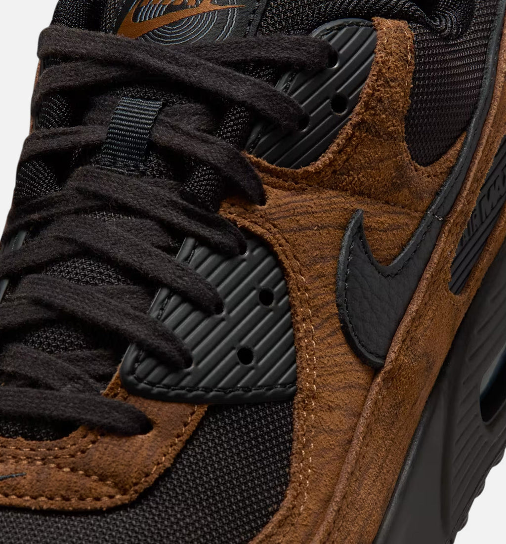 Nike Air Max 90 Premium Men's Shoes - Tan/Brown/Black